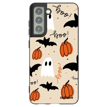 Picasee Μαύρη θήκη σιλικόνης για Samsung Galaxy S21 FE 5G - Halloween 26
