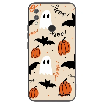 Picasee Μαύρη θήκη σιλικόνης για Xiaomi Redmi Note 7 - Halloween 26