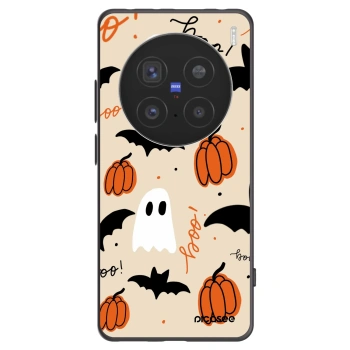 Picasee Μαύρη θήκη σιλικόνης για Vivo X200 Pro - Halloween 26