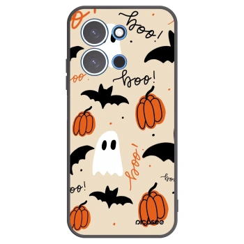 Picasee Μαύρη θήκη σιλικόνης για Xiaomi Redmi 15C 4G - Halloween 26