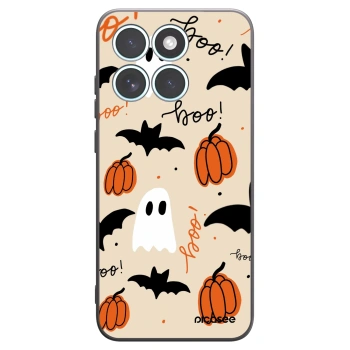 Picasee Μαύρη θήκη σιλικόνης για Motorola Edge 70 Fusion - Halloween 26