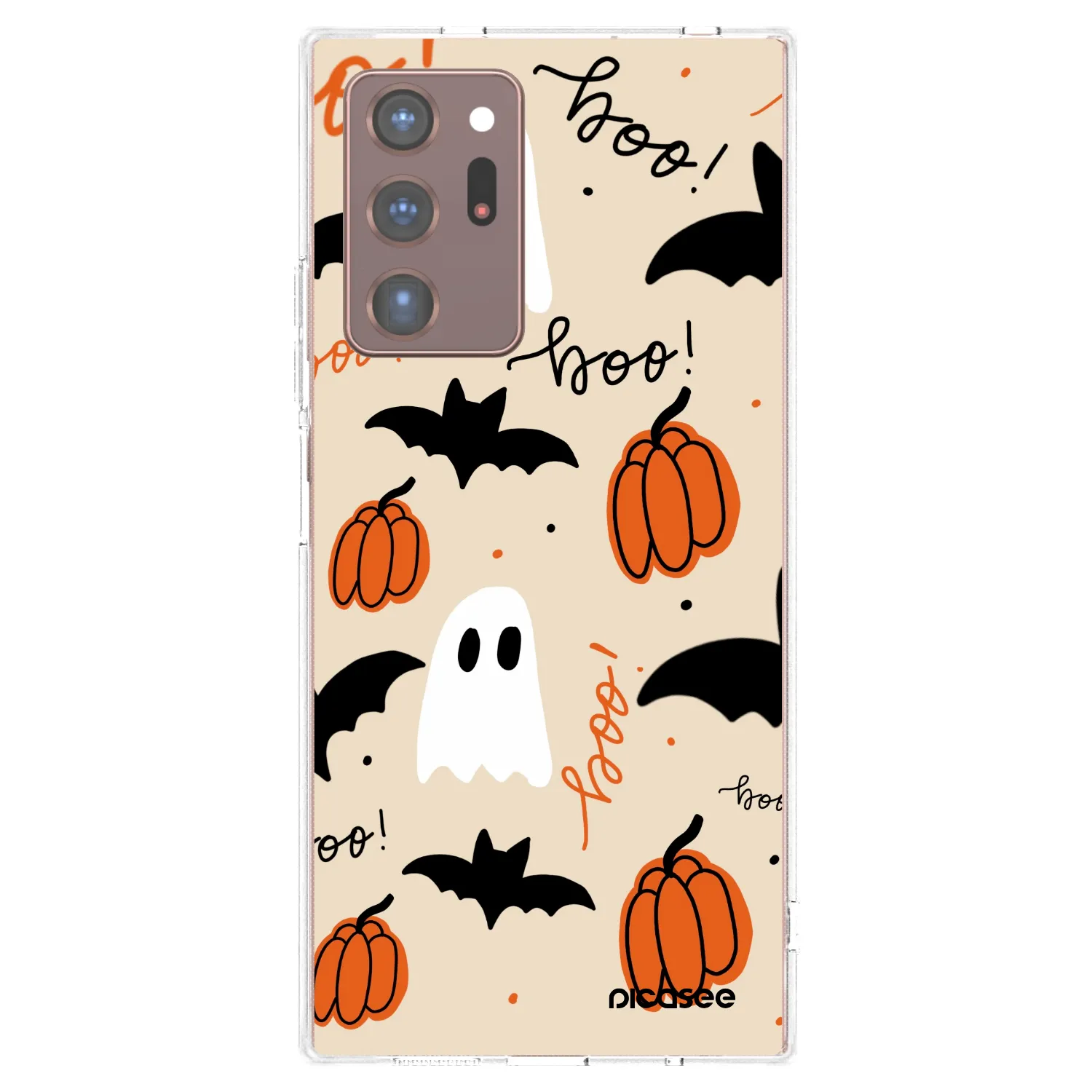 Picasee διαφανής θήκη σιλικόνης Samsung Galaxy Note 20 Ultra - Halloween 26