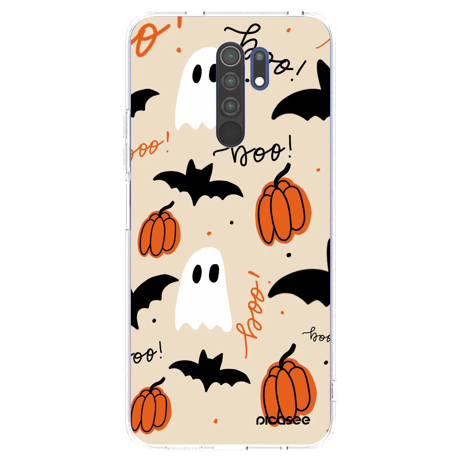 Picasee διαφανής θήκη σιλικόνης Xiaomi Redmi 9 - Halloween 26