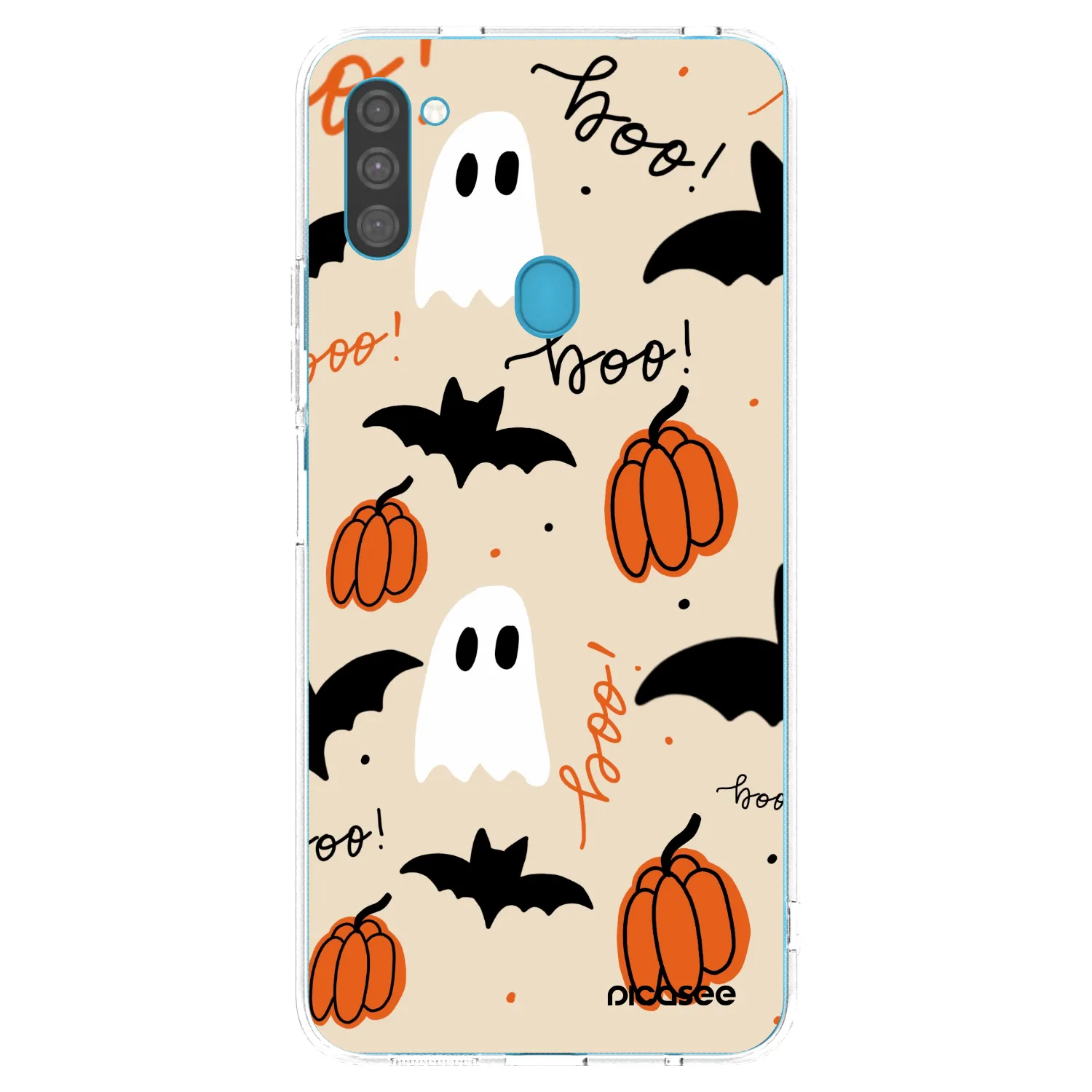 Picasee διαφανής θήκη σιλικόνης Samsung Galaxy M11 - Halloween 26