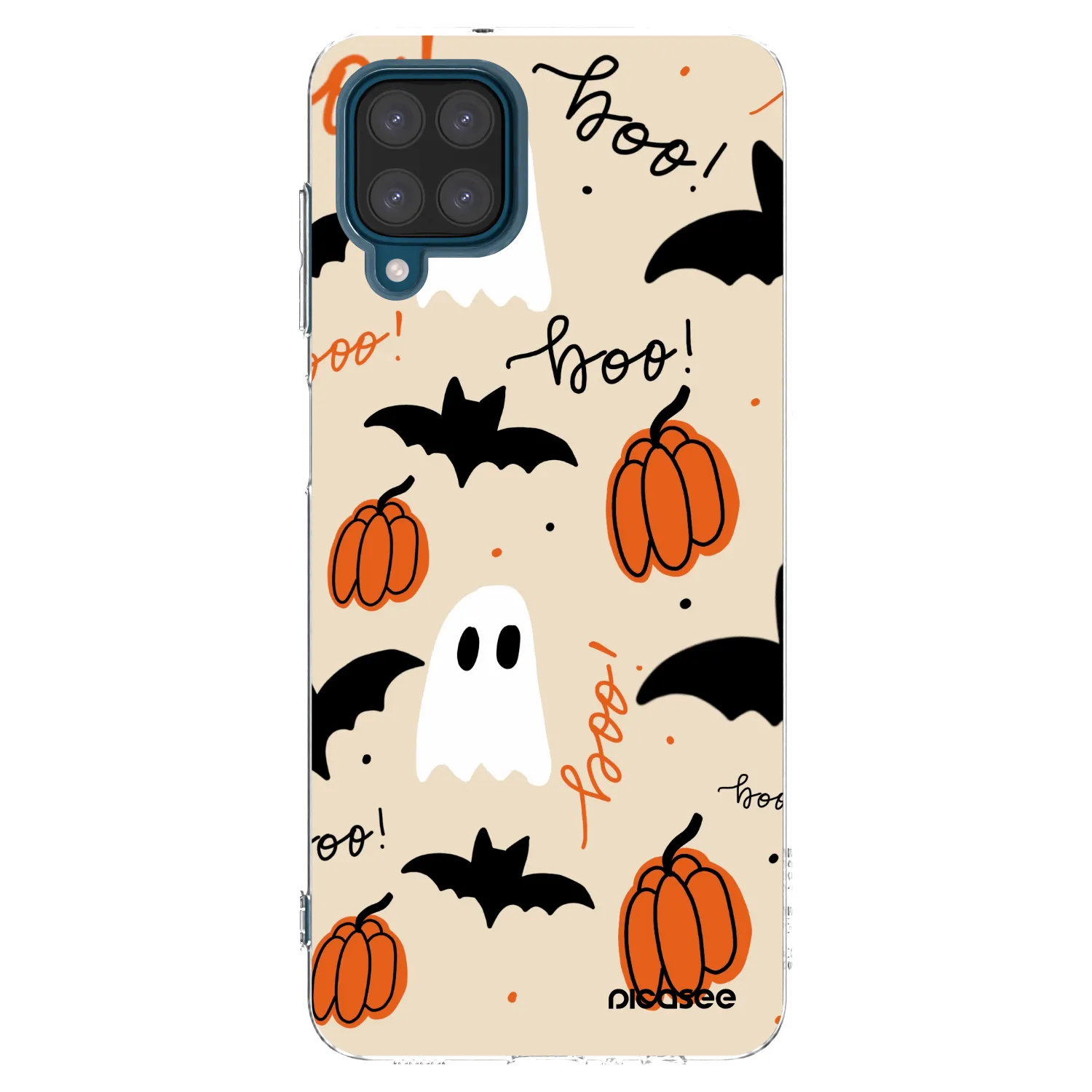 Picasee διαφανής θήκη σιλικόνης Samsung Galaxy A12 A125F - Halloween 26