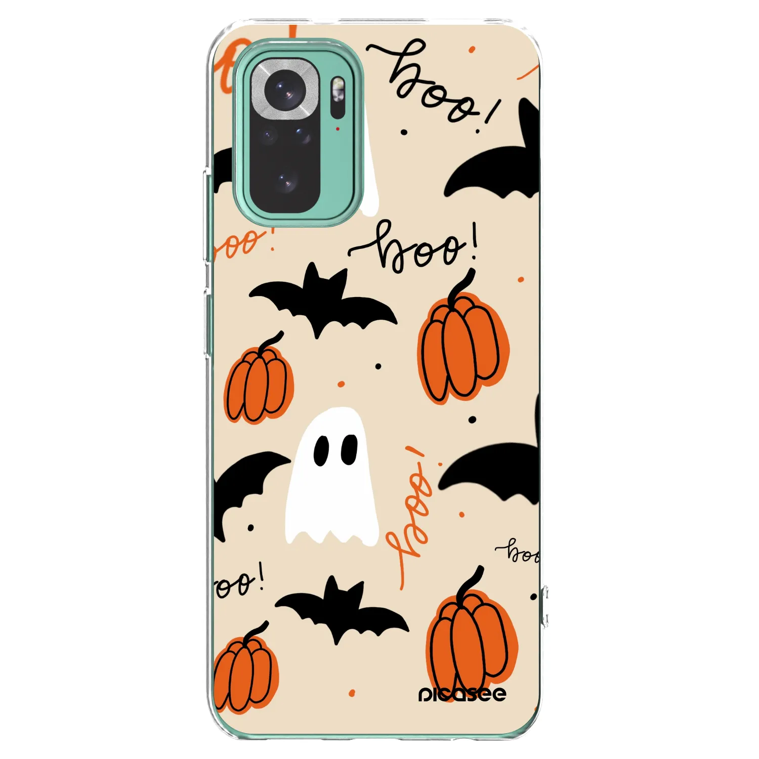 Picasee διαφανής θήκη σιλικόνης Xiaomi Redmi Note 10 Pro - Halloween 26