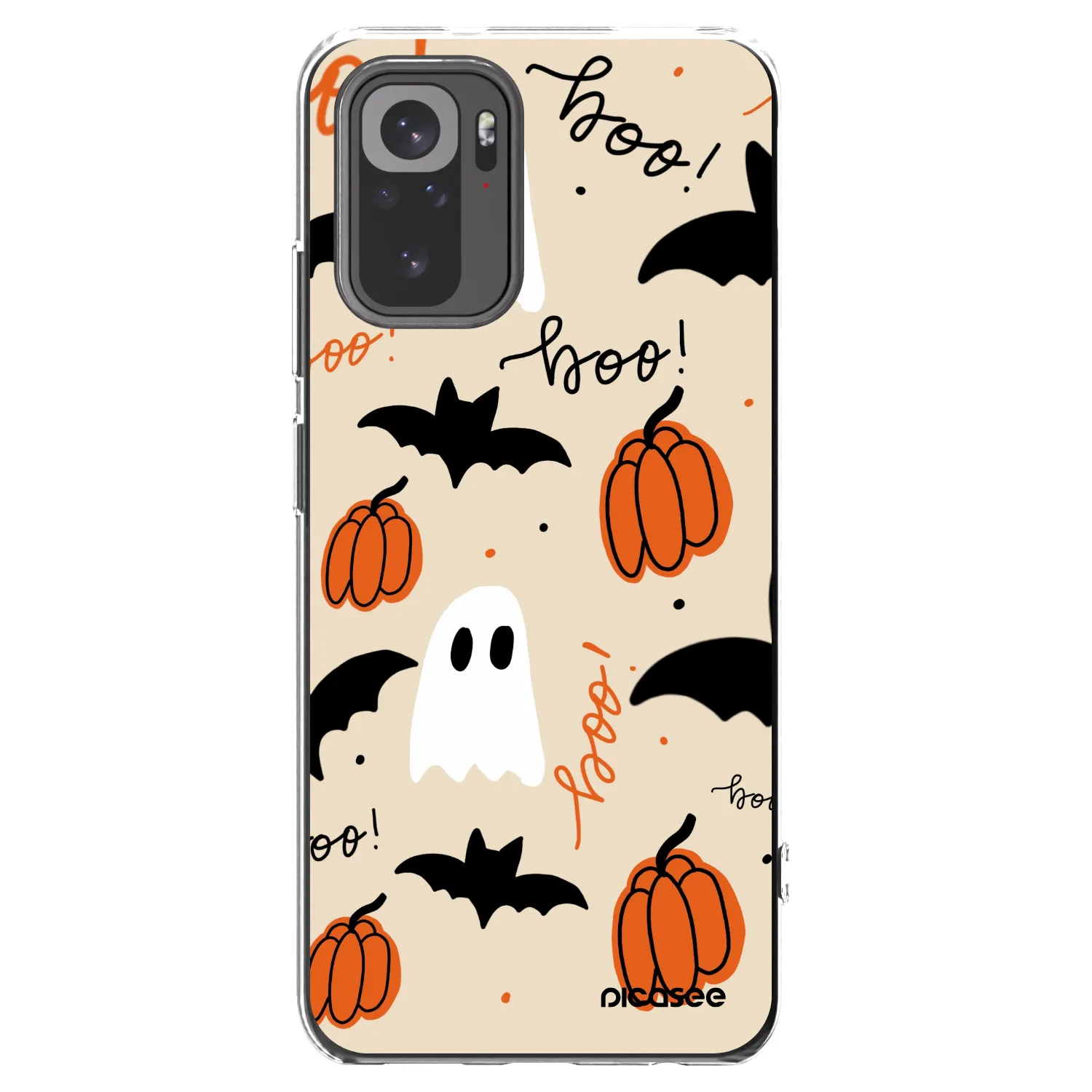 Picasee διαφανής θήκη σιλικόνης Xiaomi Redmi Note 10S - Halloween 26