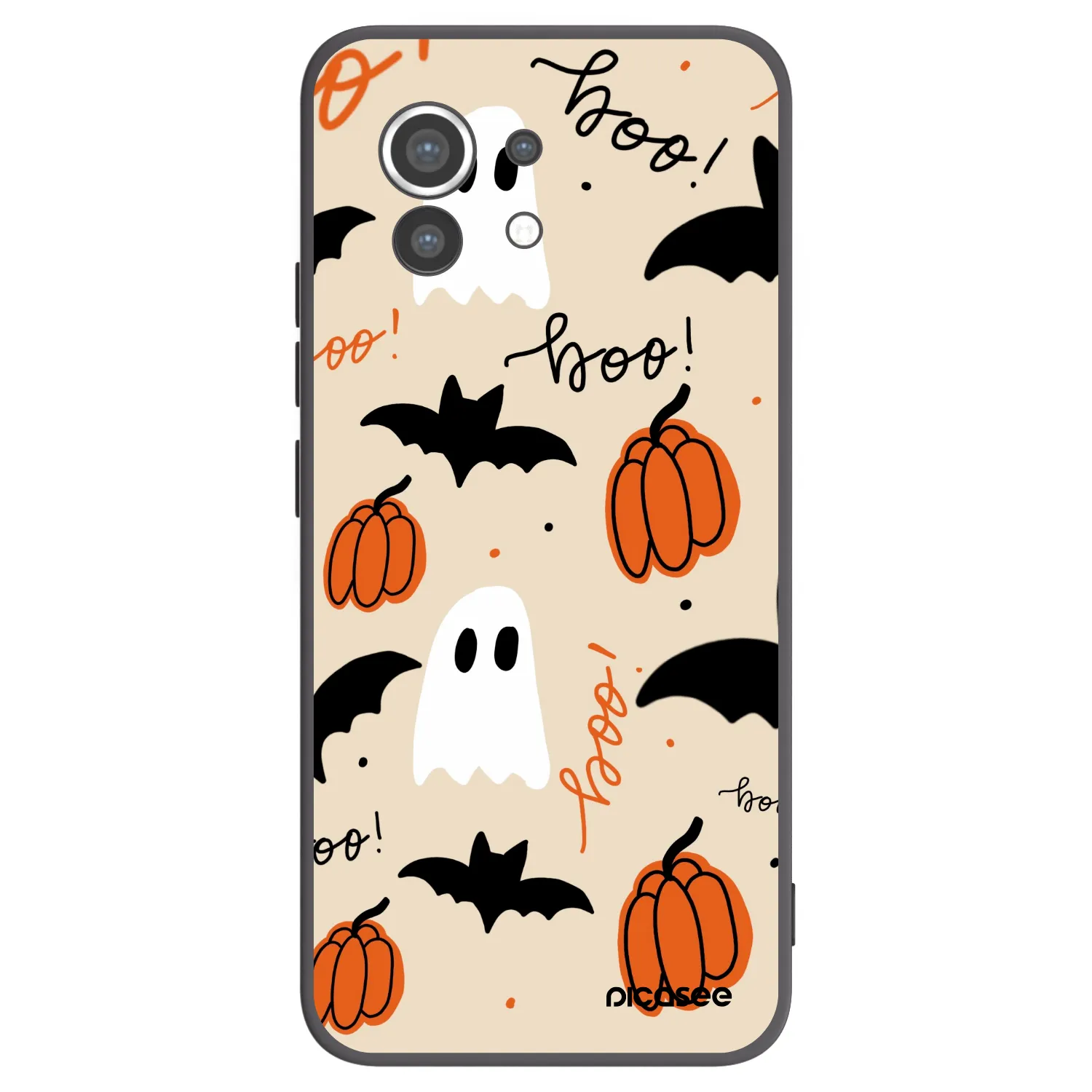 Picasee Μαύρη θήκη σιλικόνης για Xiaomi Mi 11 - Halloween 26