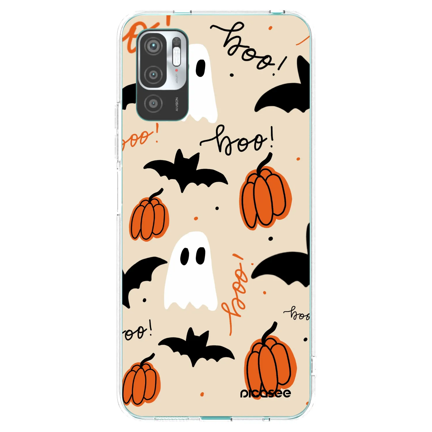 Picasee διαφανής θήκη σιλικόνης Xiaomi Redmi Note 10 5G - Halloween 26