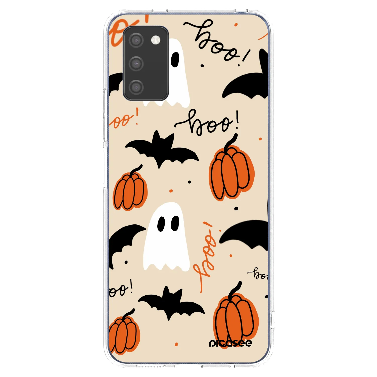 Picasee διαφανής θήκη σιλικόνης Samsung Galaxy A02s A025G - Halloween 26