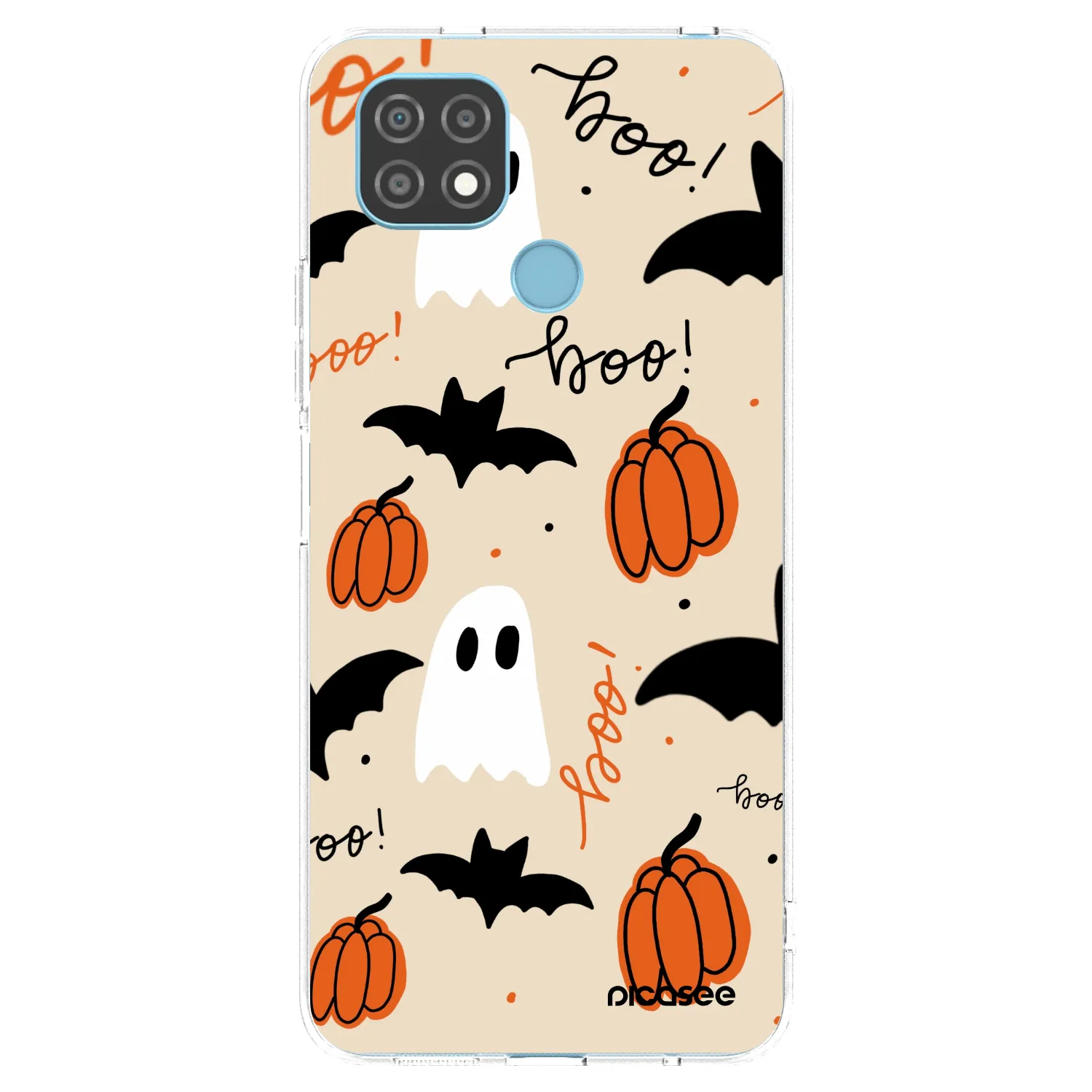 Picasee διαφανής θήκη σιλικόνης Realme C21 - Halloween 26