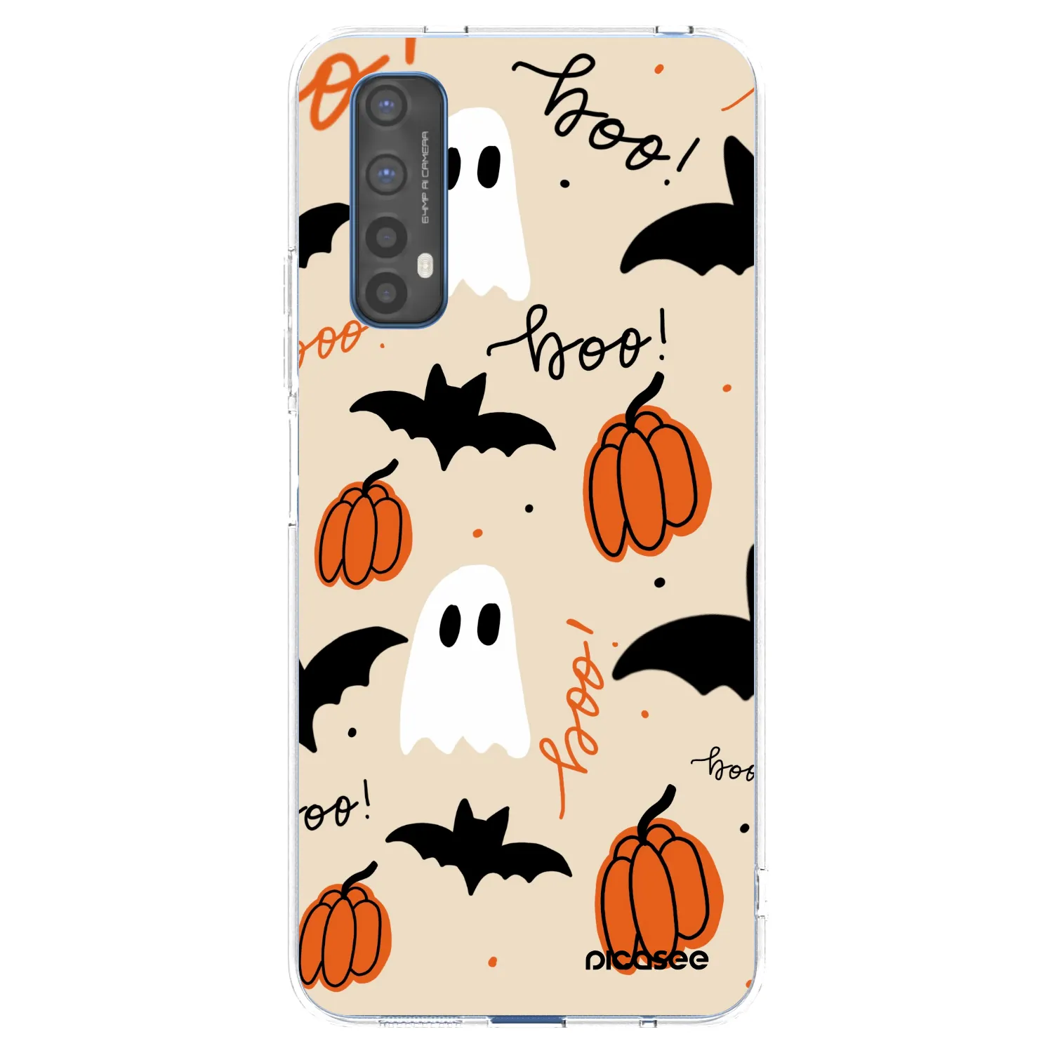 Picasee διαφανής θήκη σιλικόνης Realme 7 - Halloween 26