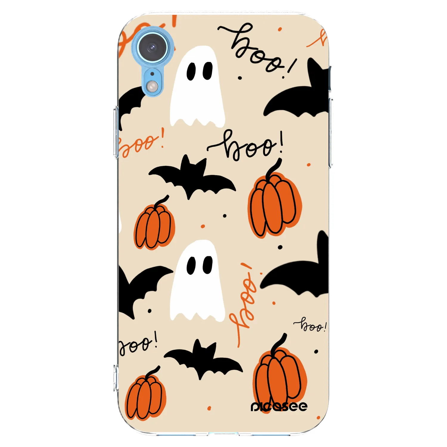 Picasee διαφανής θήκη σιλικόνης Apple iPhone XR - Halloween 26