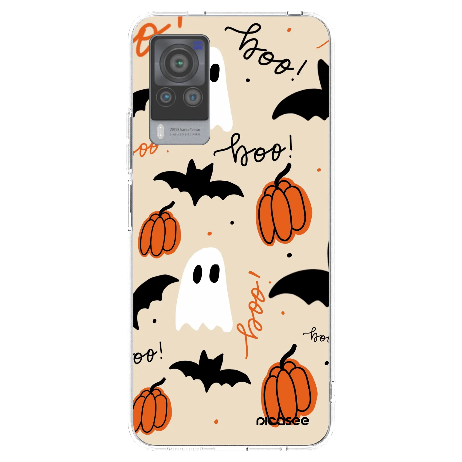Picasee διαφανής θήκη σιλικόνης Vivo X60 Pro 5G - Halloween 26