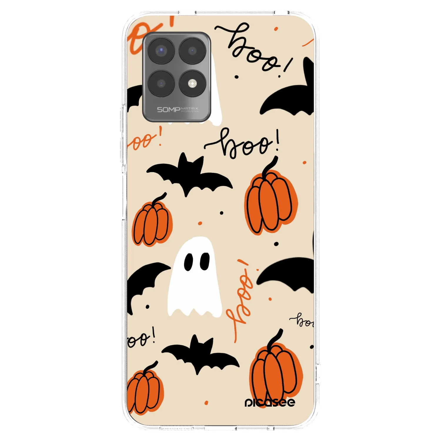 Picasee διαφανής θήκη σιλικόνης Realme 8i - Halloween 26