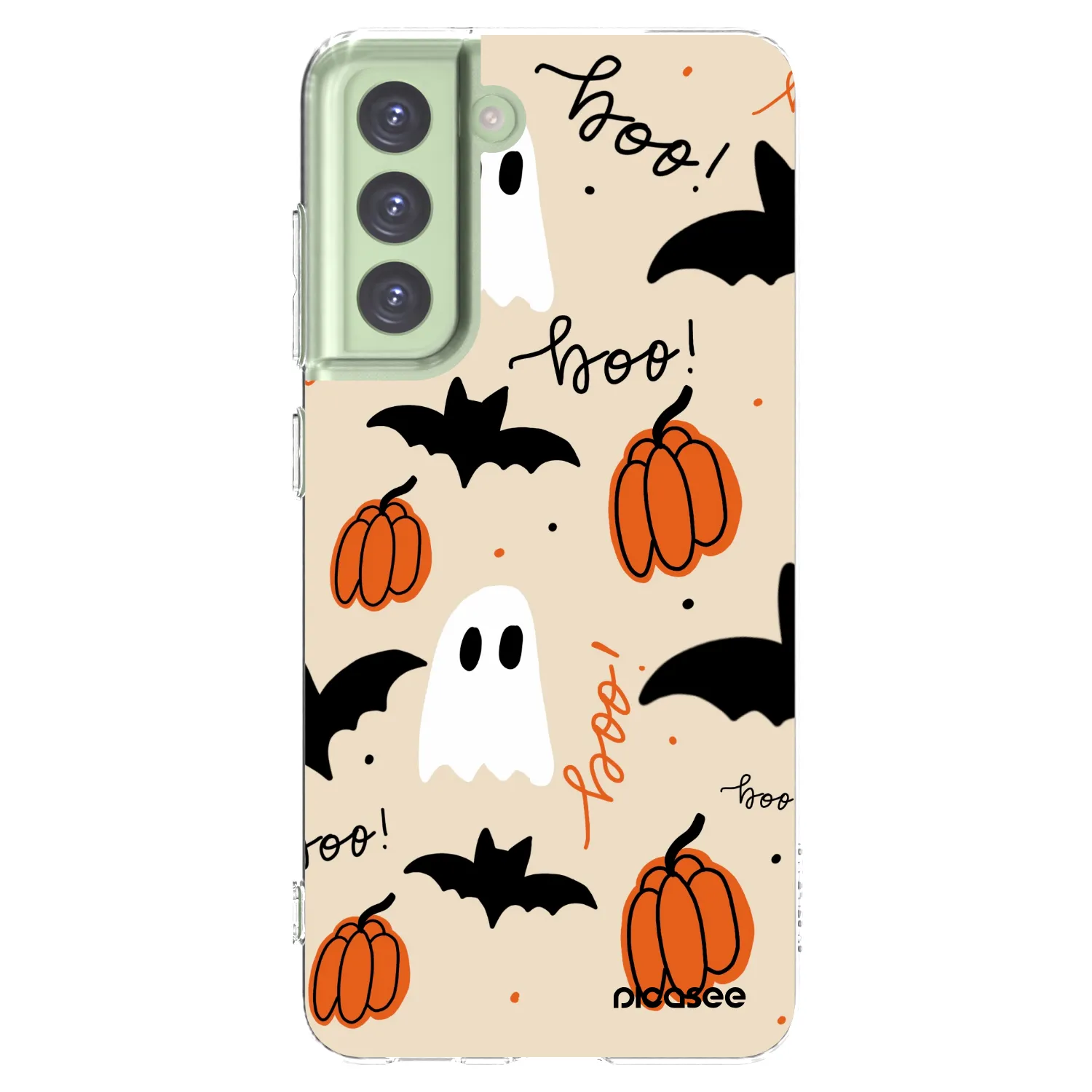 Picasee διαφανής θήκη σιλικόνης Samsung Galaxy S21 FE 5G - Halloween 26
