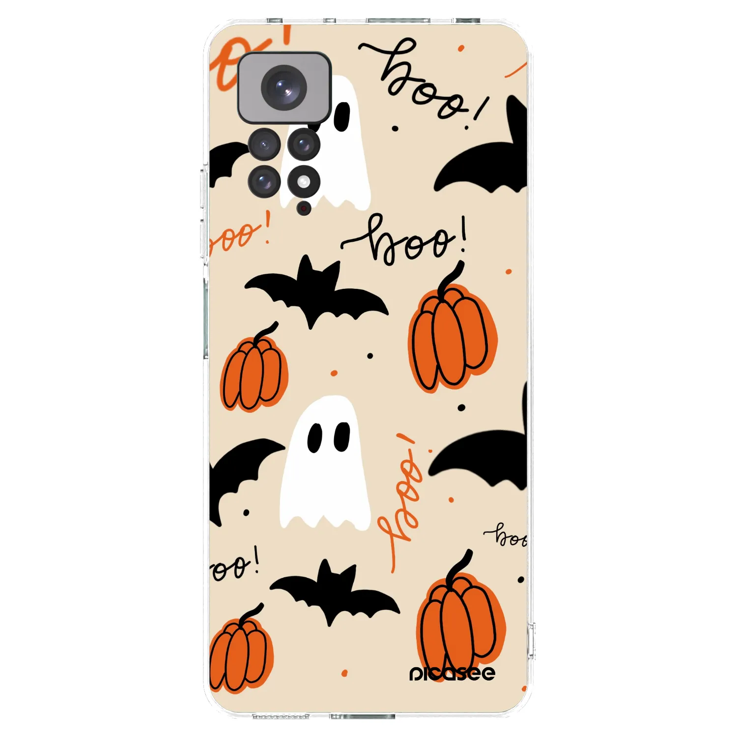 Picasee διαφανής θήκη σιλικόνης Xiaomi Redmi Note 11S 4G - Halloween 26
