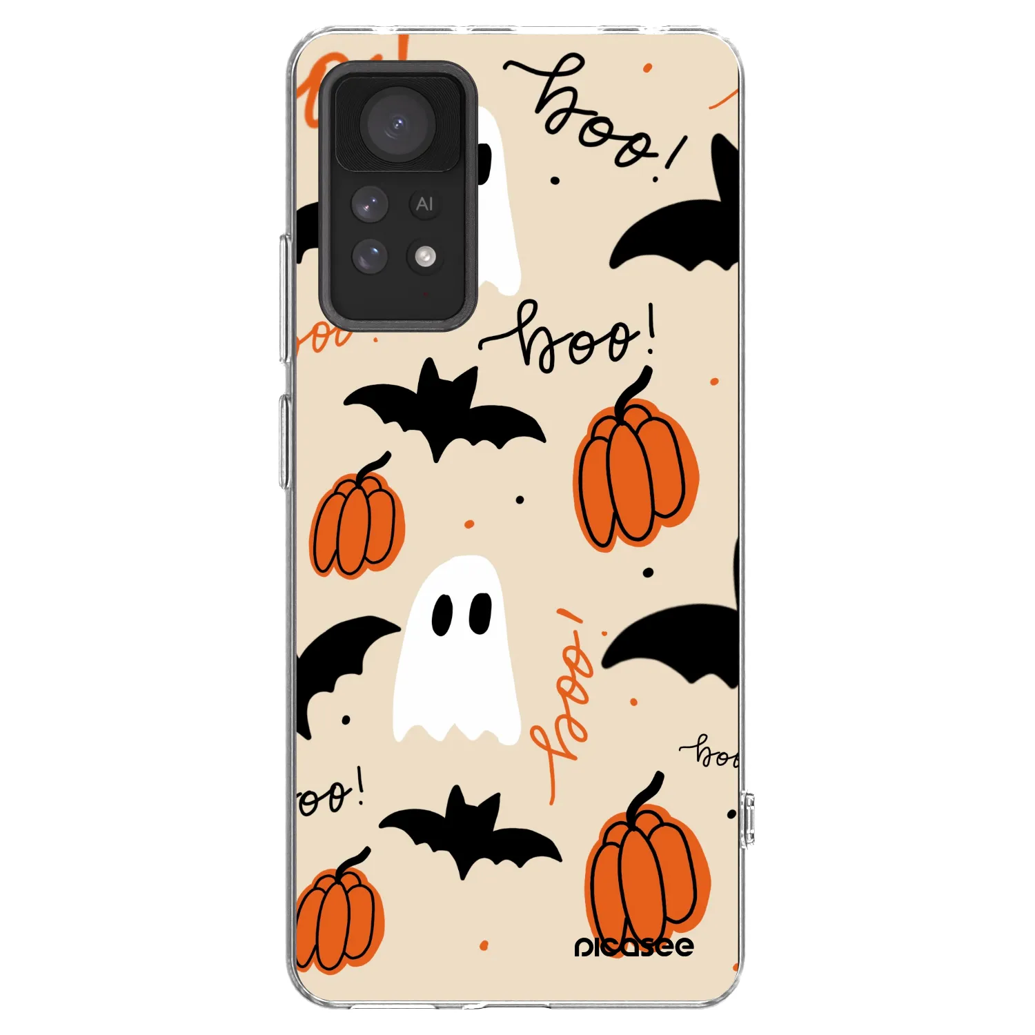 Picasee διαφανής θήκη σιλικόνης Xiaomi Redmi Note 11 Pro 5G - Halloween 26