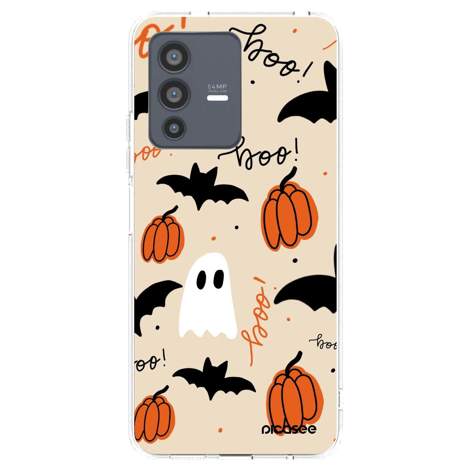 Picasee διαφανής θήκη σιλικόνης Vivo V23 5G - Halloween 26