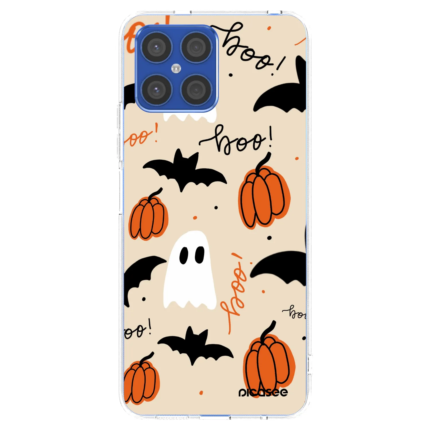 Picasee διαφανής θήκη σιλικόνης Honor X8 4G - Halloween 26