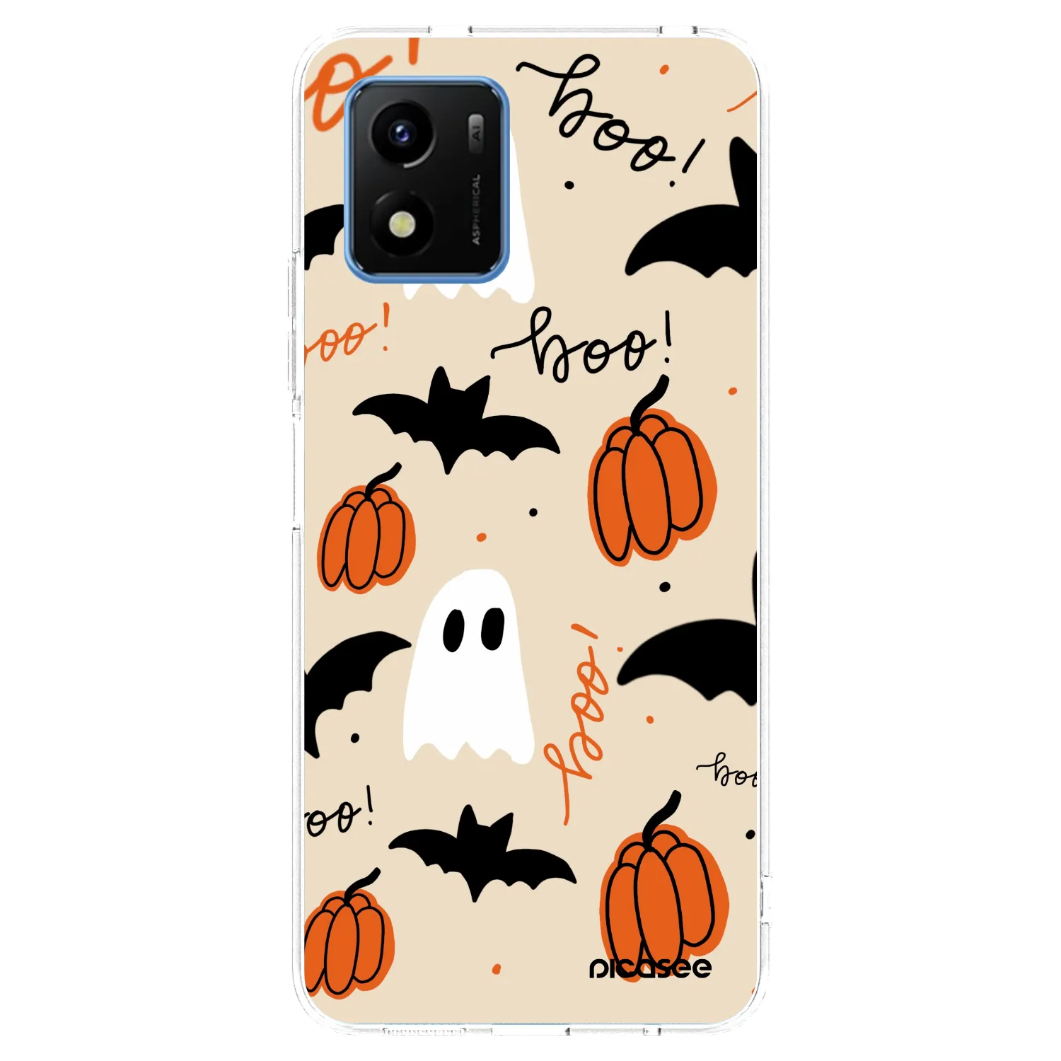 Picasee διαφανής θήκη σιλικόνης Vivo Y01 - Halloween 26