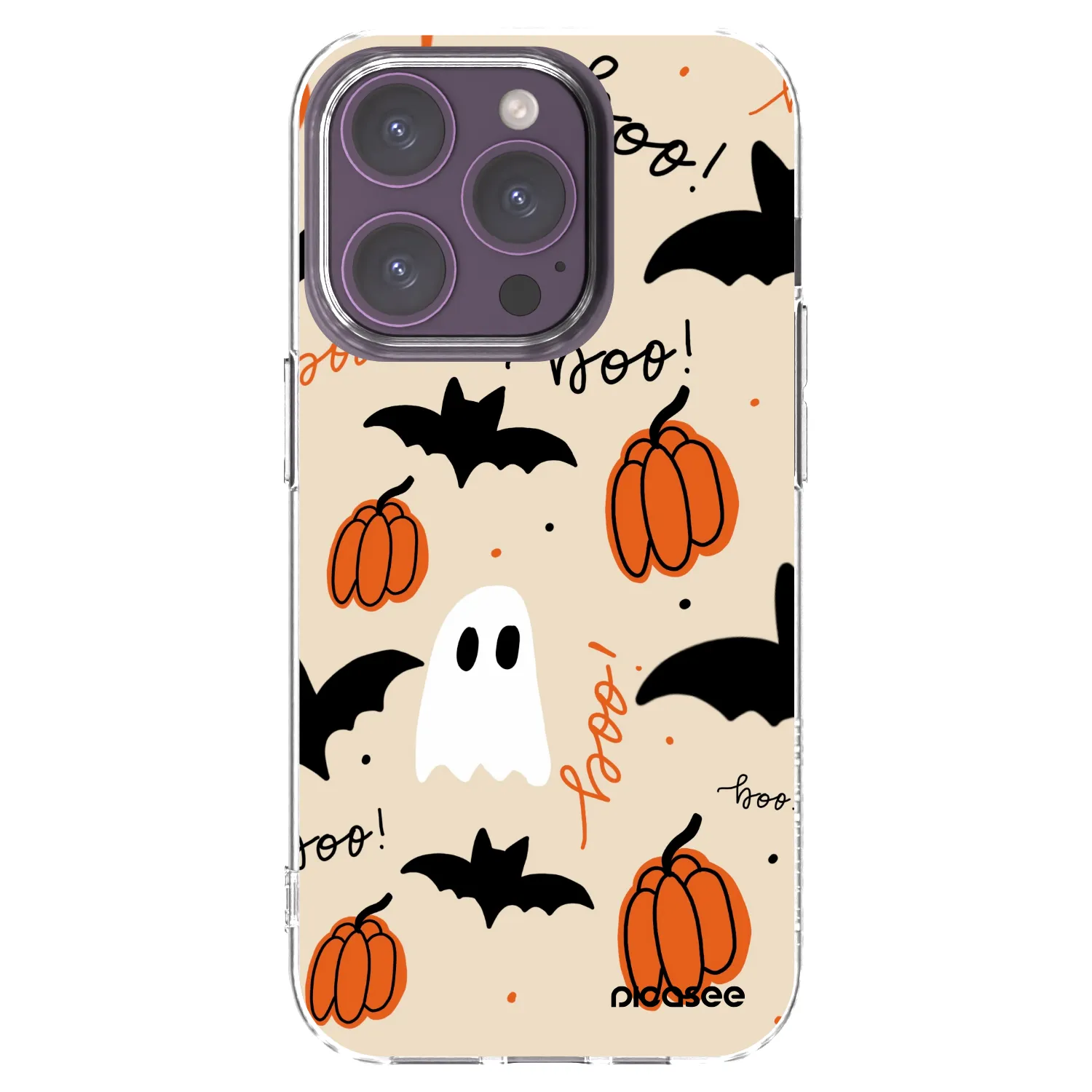 Picasee διαφανής θήκη σιλικόνης Apple iPhone 14 Pro - Halloween 26