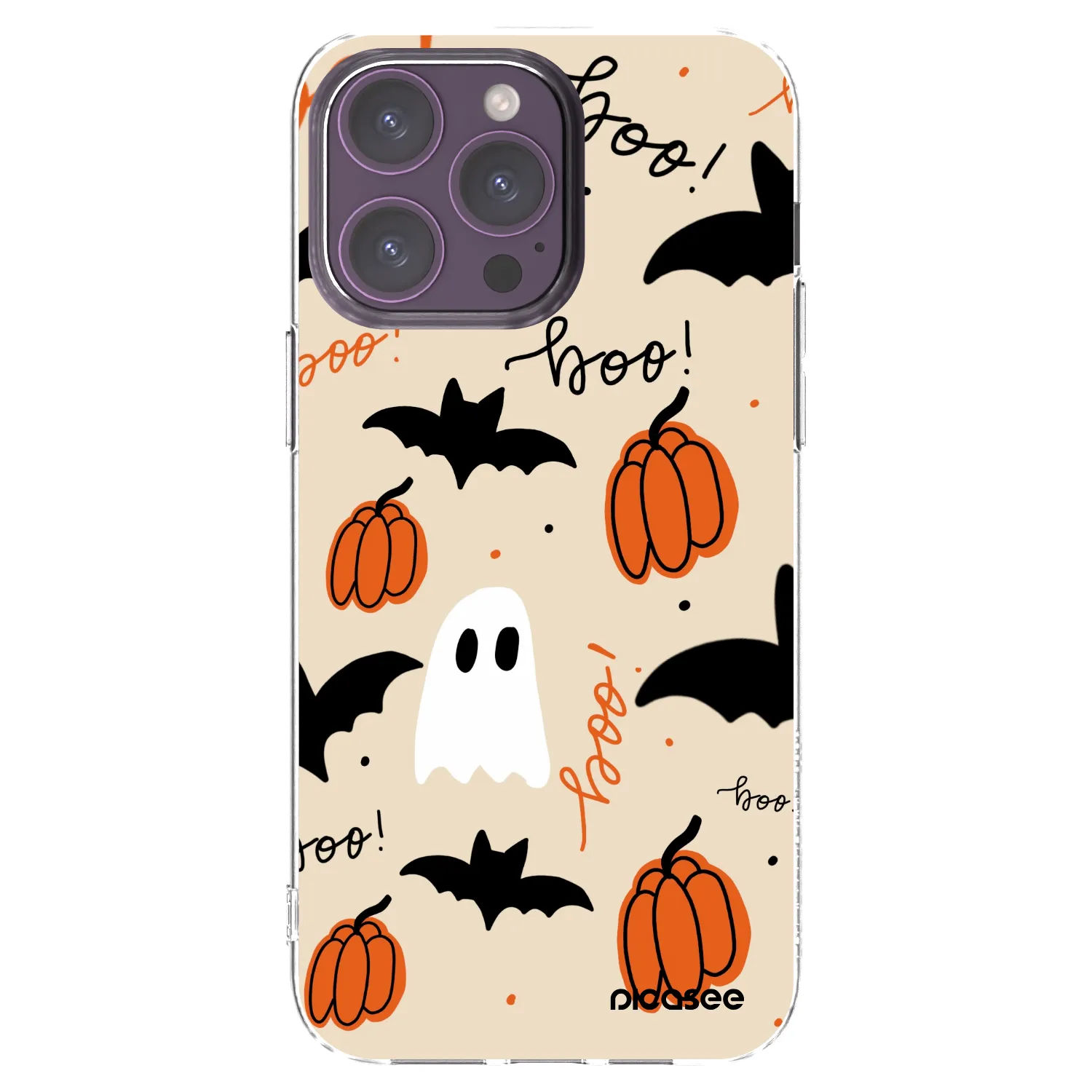 Picasee διαφανής θήκη σιλικόνης Apple iPhone 14 Pro Max - Halloween 26