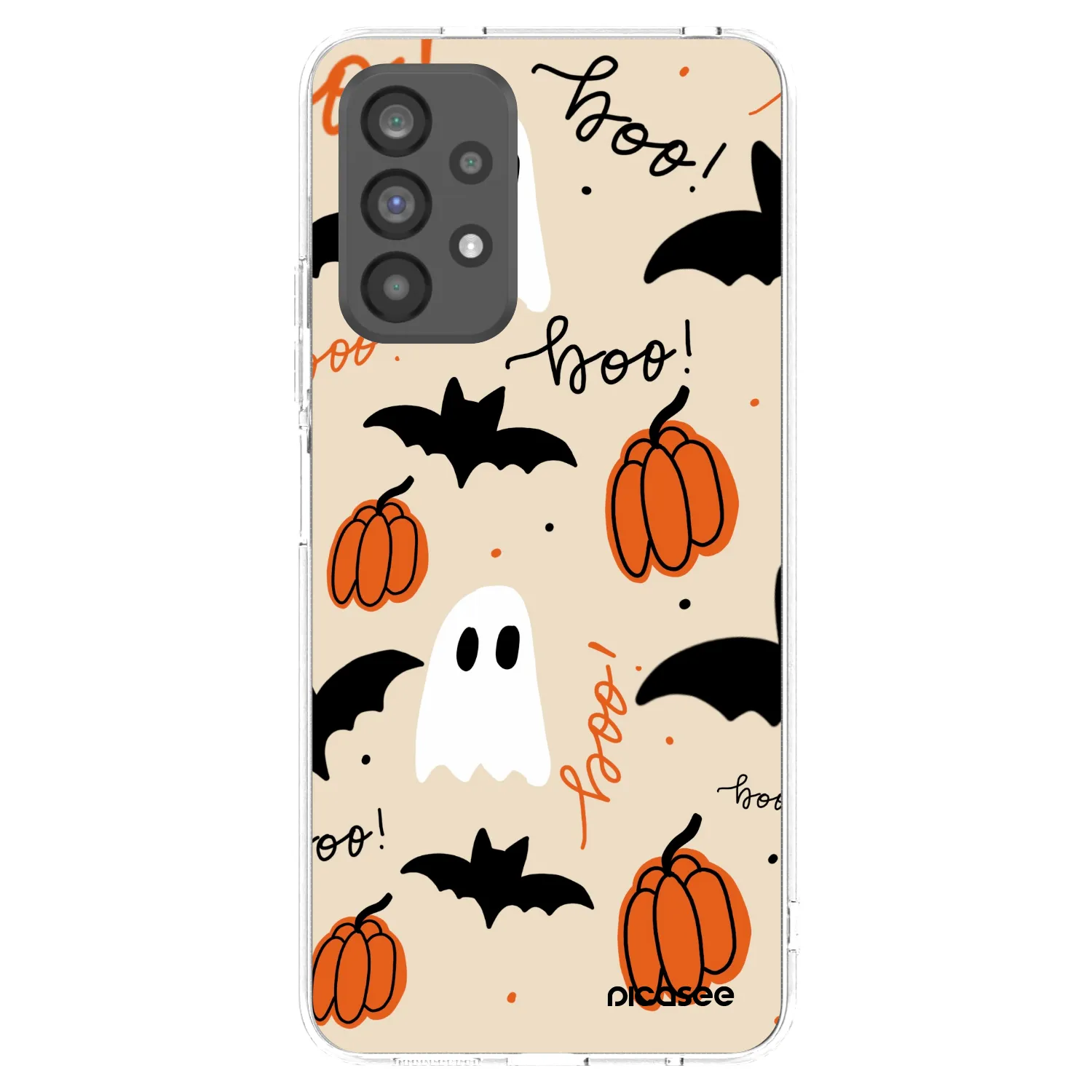 Picasee διαφανής θήκη σιλικόνης Samsung Galaxy A73 5G - Halloween 26