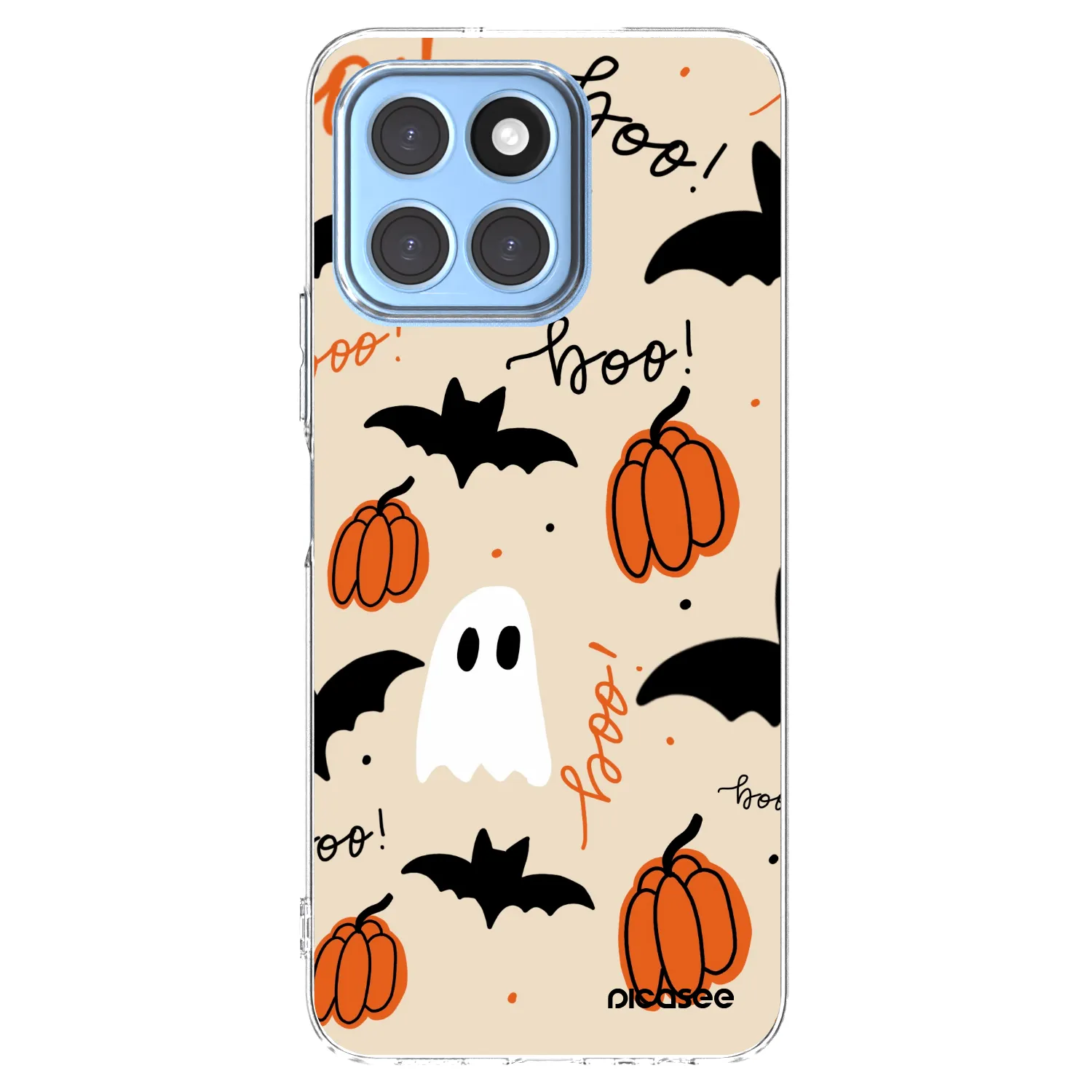 Picasee διαφανής θήκη σιλικόνης Honor X8 5G - Halloween 26