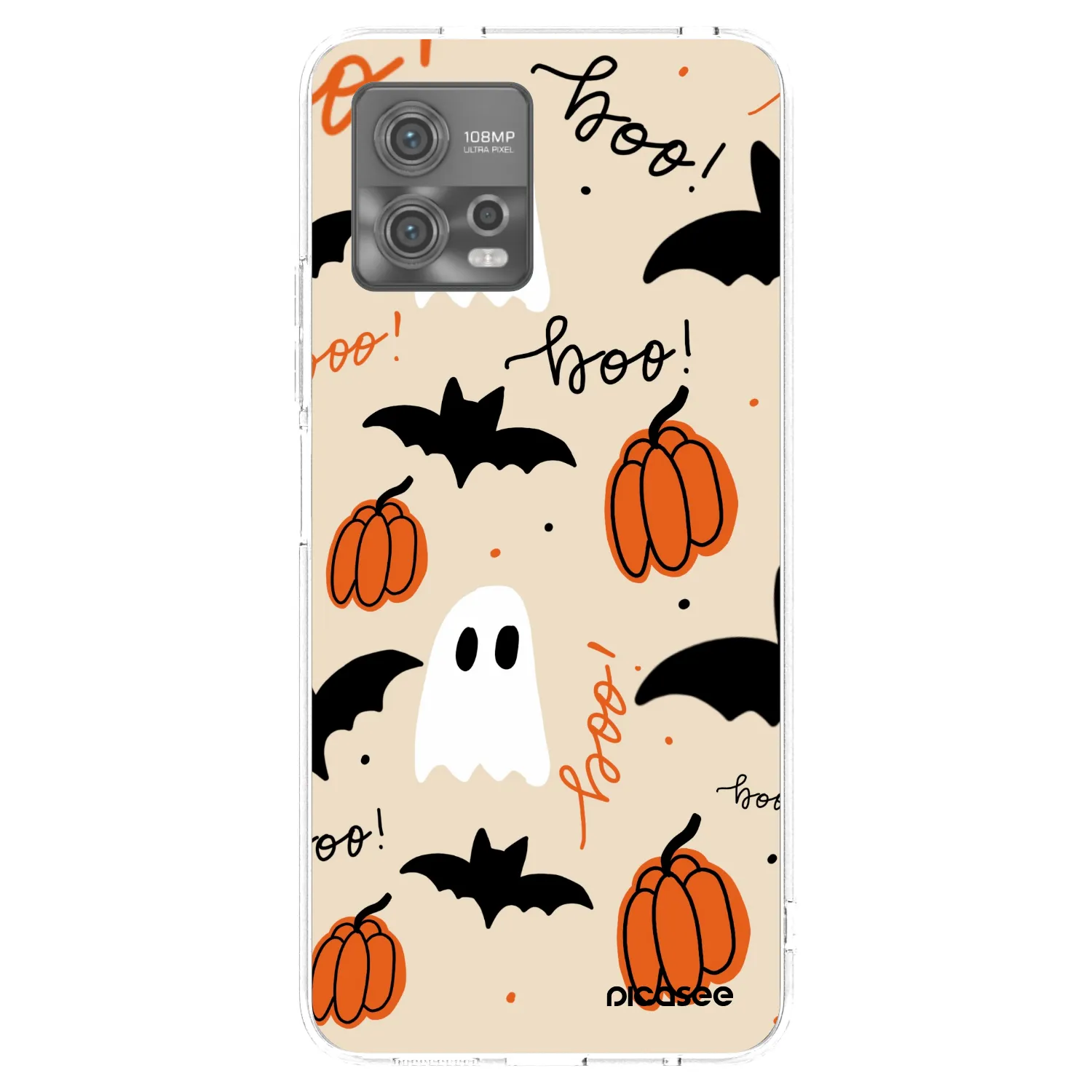 Picasee διαφανής θήκη σιλικόνης Motorola Moto G72 - Halloween 26