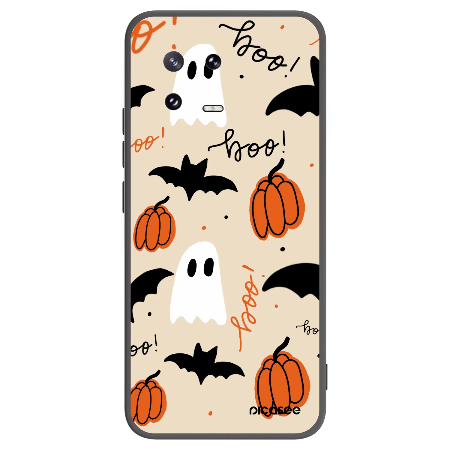 Picasee Μαύρη θήκη σιλικόνης για Xiaomi 13 Pro - Halloween 26