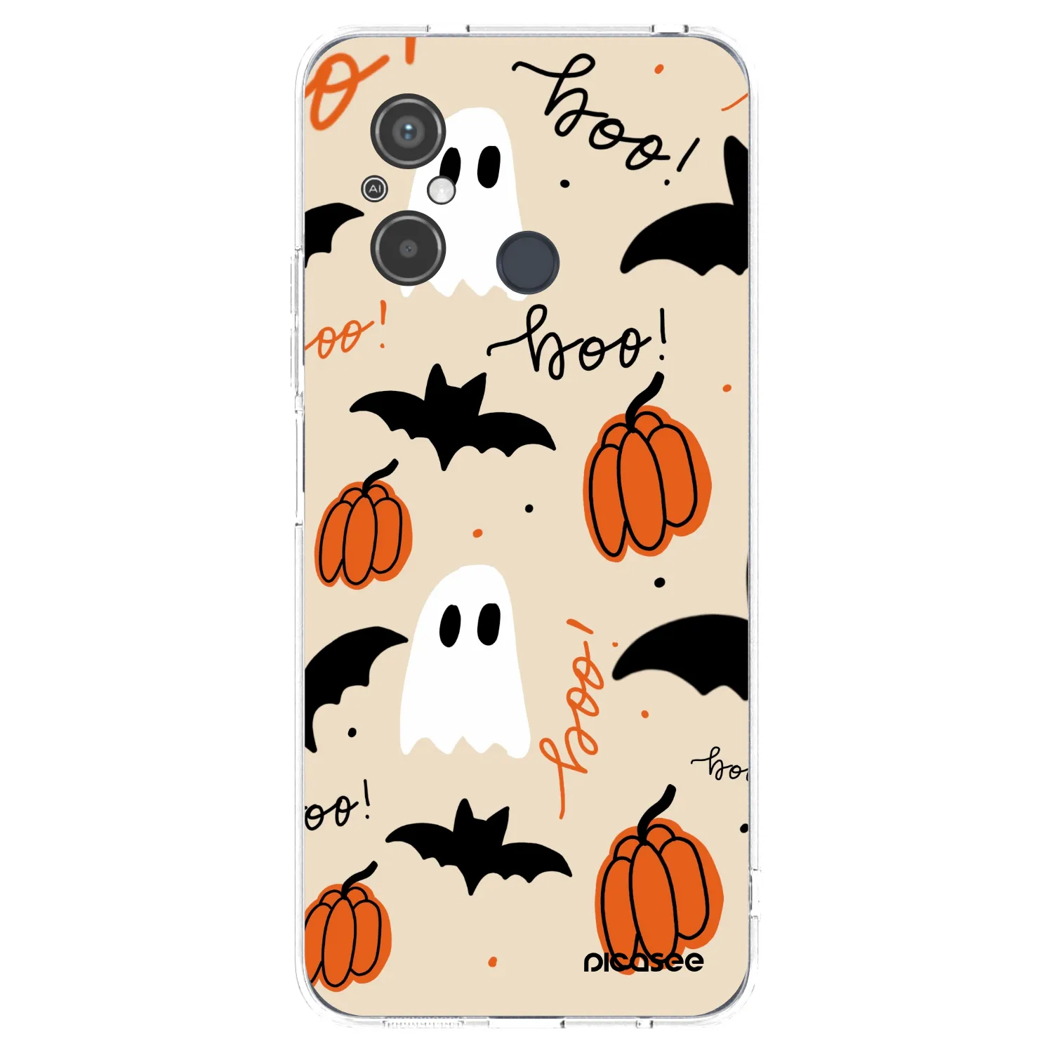 Picasee διαφανής θήκη σιλικόνης Xiaomi Redmi 12C - Halloween 26