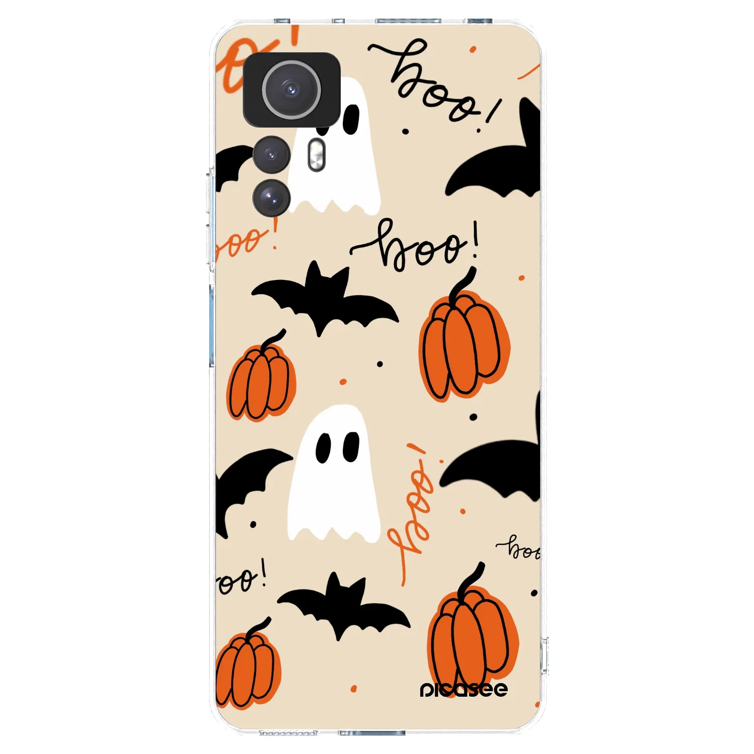 Picasee διαφανής θήκη σιλικόνης Xiaomi Redmi Note 12S - Halloween 26