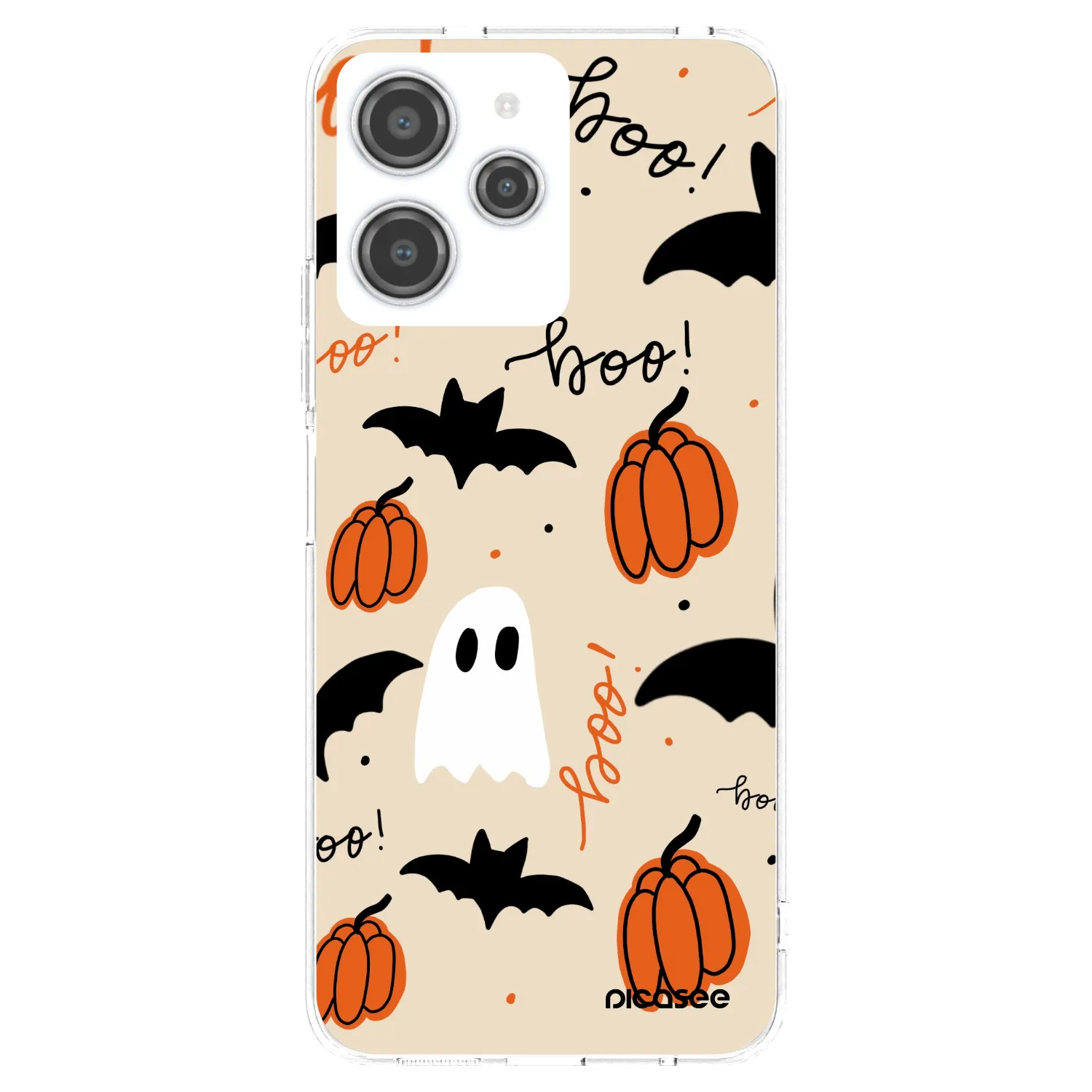 Picasee διαφανής θήκη σιλικόνης Xiaomi Redmi 12 4G - Halloween 26