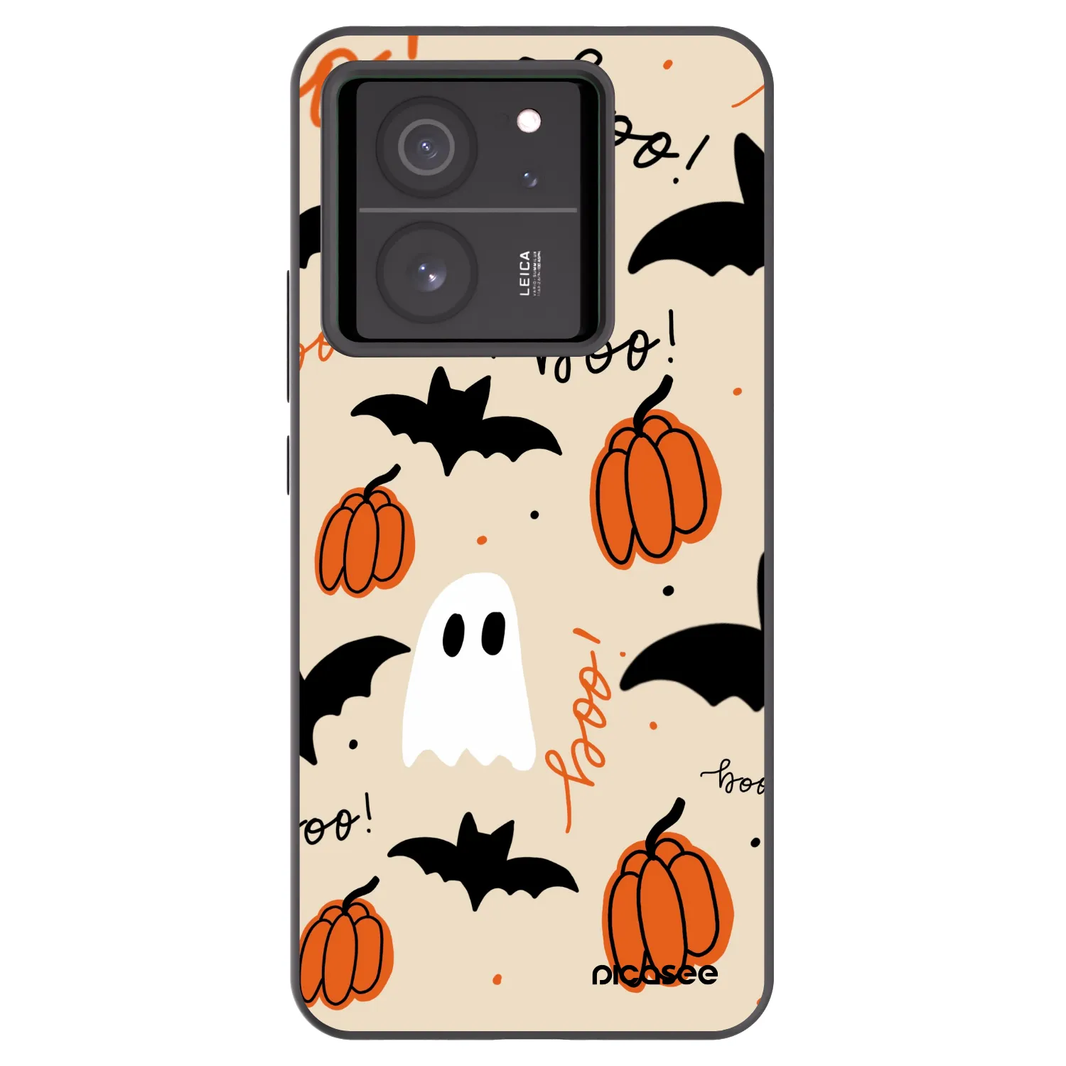 Picasee Μαύρη θήκη σιλικόνης για Xiaomi 13T - Halloween 26