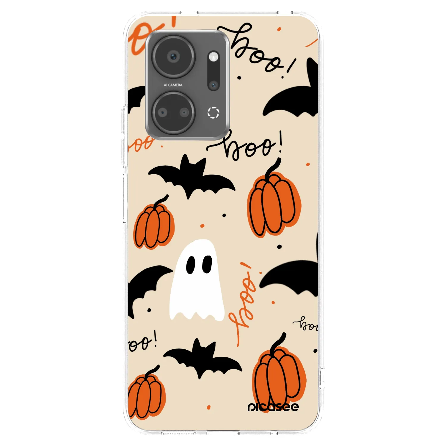 Picasee διαφανής θήκη σιλικόνης Honor X7a - Halloween 26