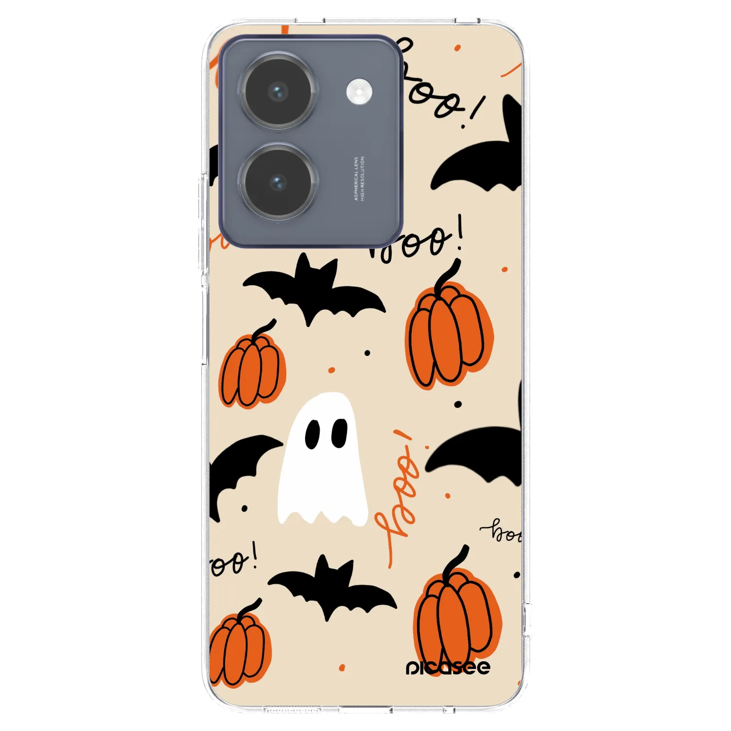 Picasee διαφανής θήκη σιλικόνης Vivo Y36 4G - Halloween 26