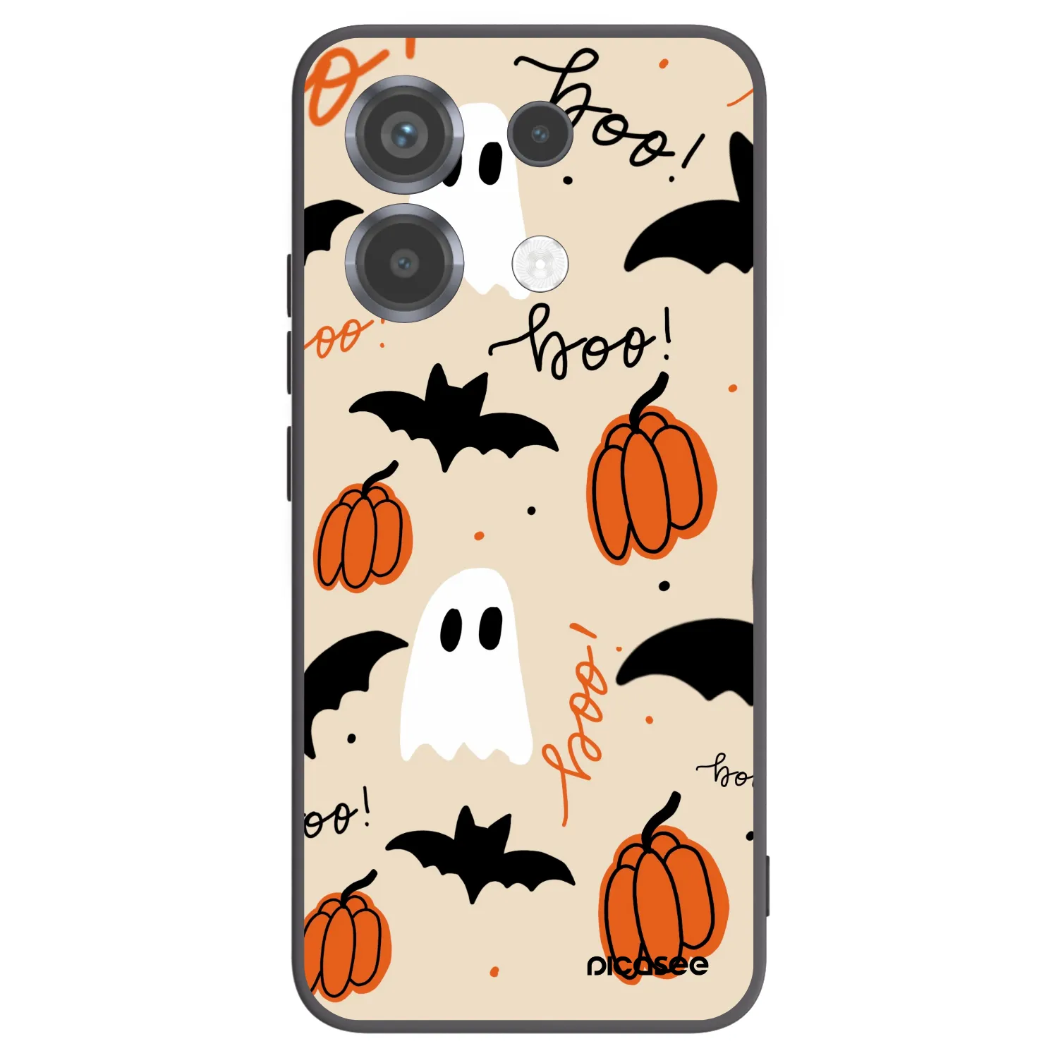 Picasee Μαύρη θήκη σιλικόνης για Xiaomi Poco X6 - Halloween 26