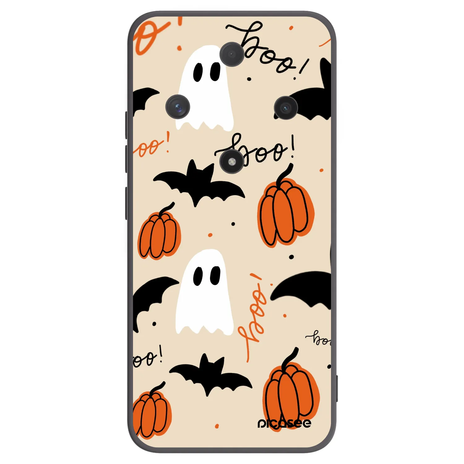 Picasee Μαύρη θήκη σιλικόνης για Honor Magic6 Lite 5G - Halloween 26
