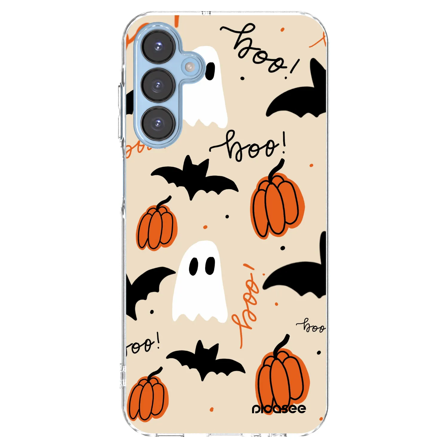 Picasee διαφανής θήκη σιλικόνης Samsung Galaxy A15 A156B 5G - Halloween 26