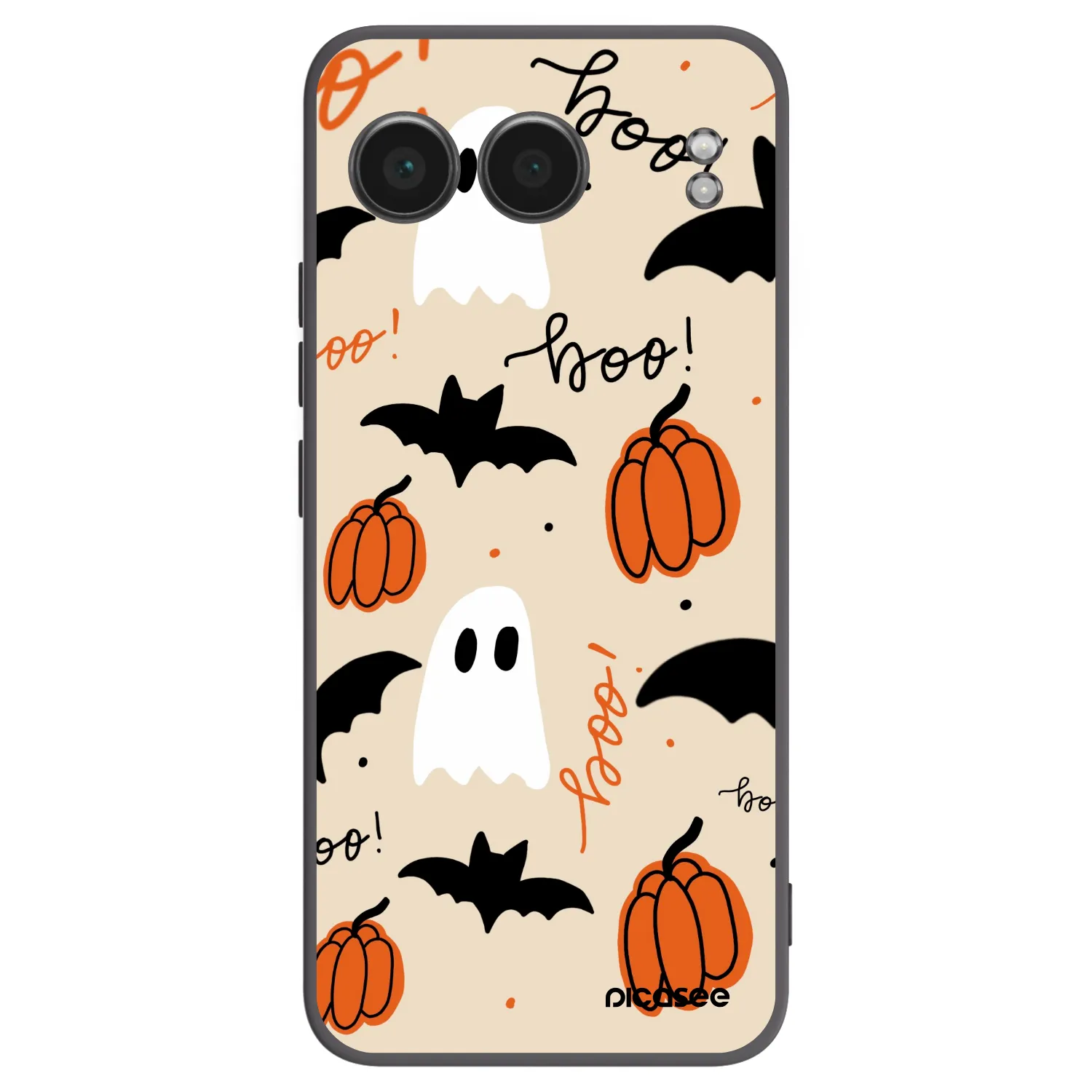 Picasee Μαύρη θήκη σιλικόνης για OnePlus Nord 4 - Halloween 26