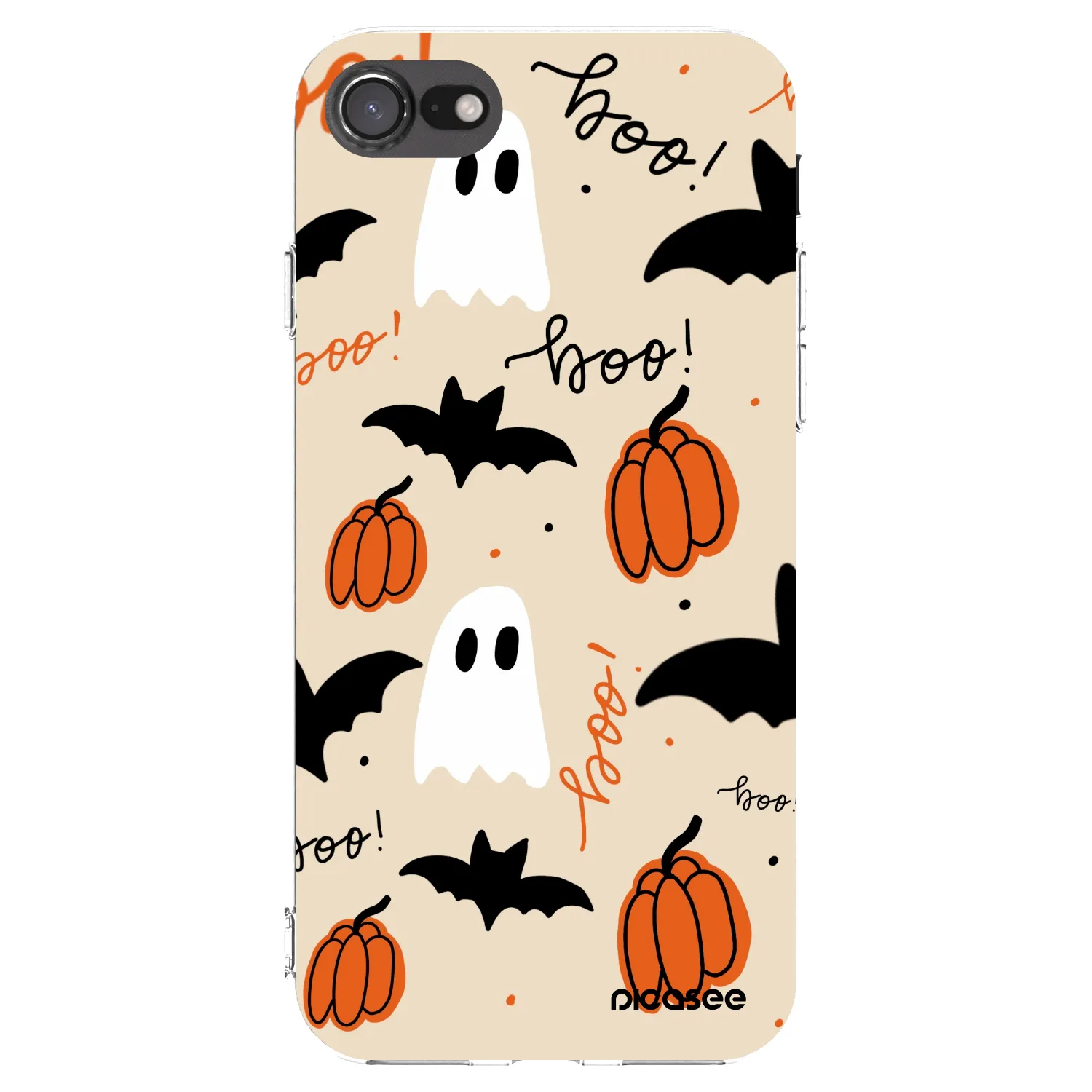 Picasee διαφανής θήκη σιλικόνης Apple iPhone 7 - Halloween 26