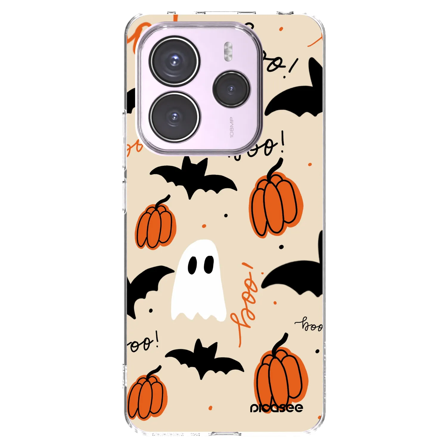 Picasee διαφανής θήκη σιλικόνης Xiaomi Redmi Note 14 5G - Halloween 26