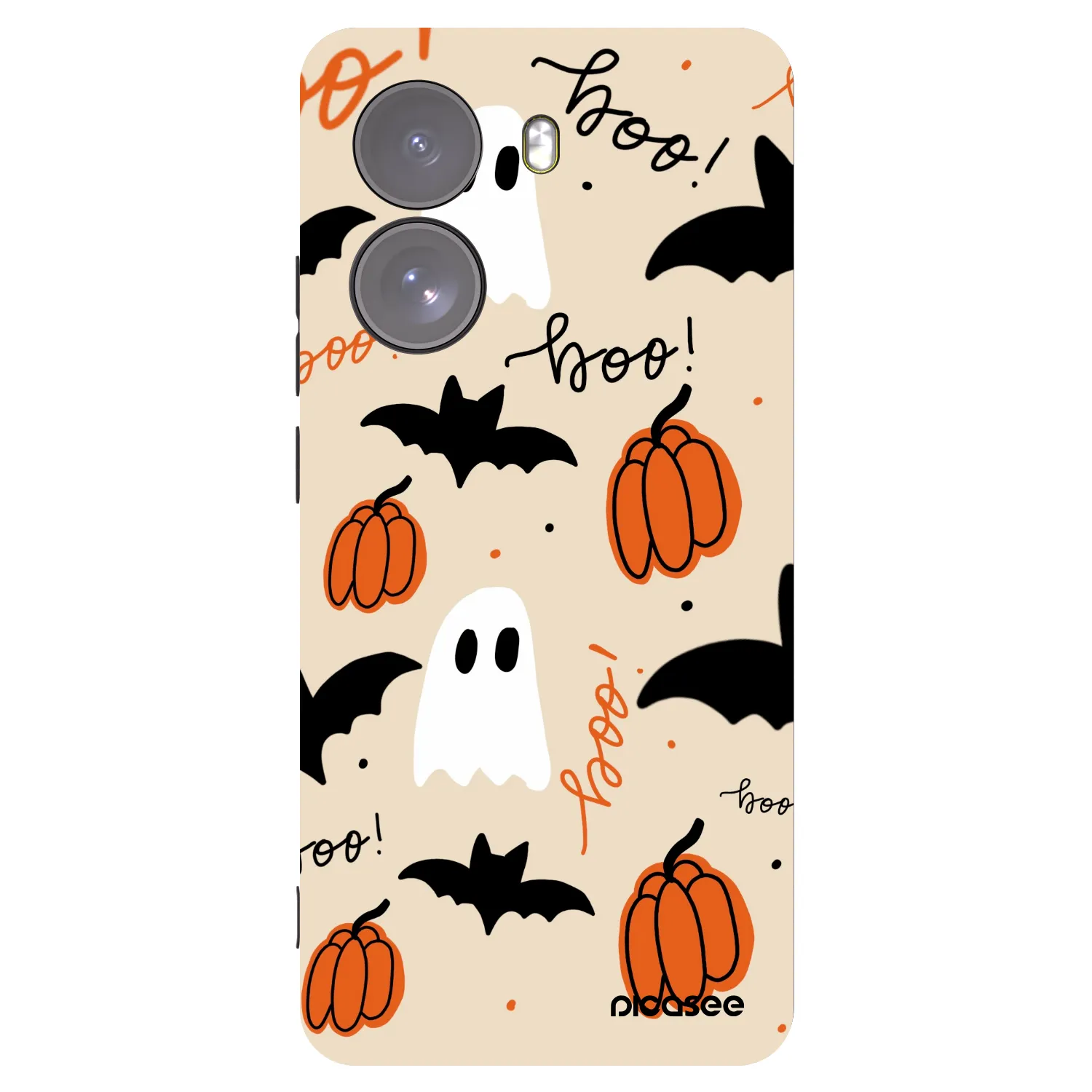Picasee Μαύρη θήκη σιλικόνης για Xiaomi Poco X7 - Halloween 26
