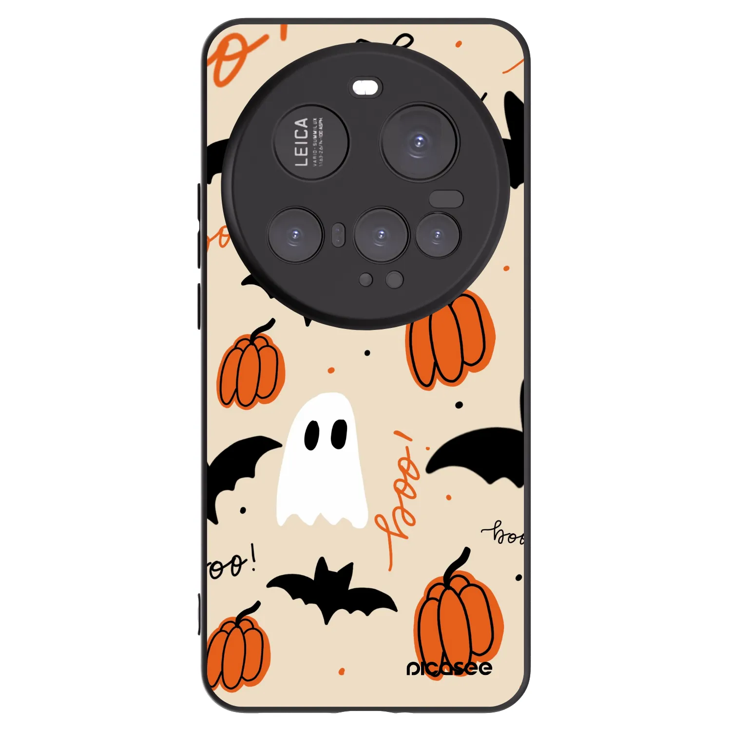 Picasee Μαύρη θήκη σιλικόνης για Xiaomi 15 Ultra - Halloween 26