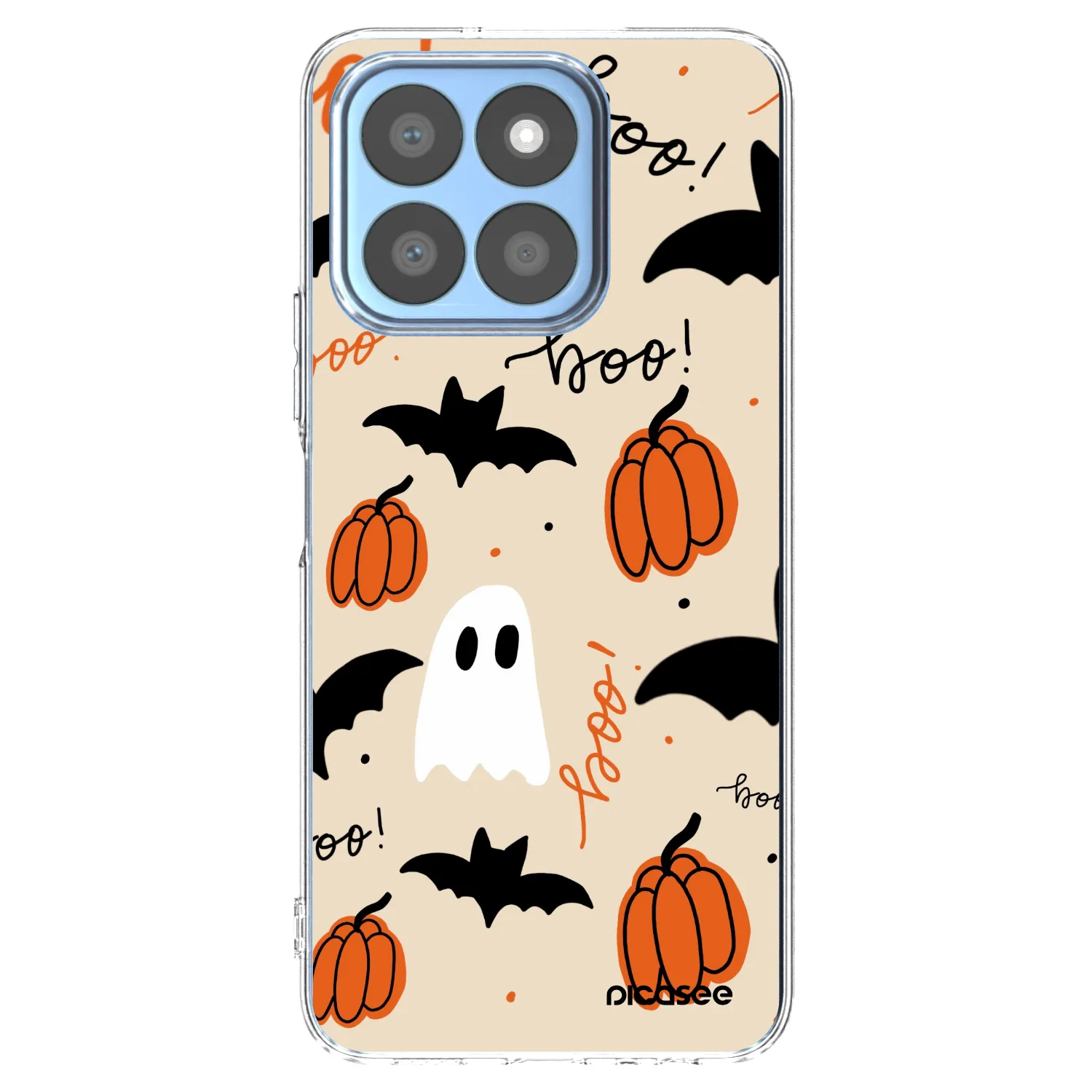 Picasee διαφανής θήκη σιλικόνης Honor X8c - Halloween 26