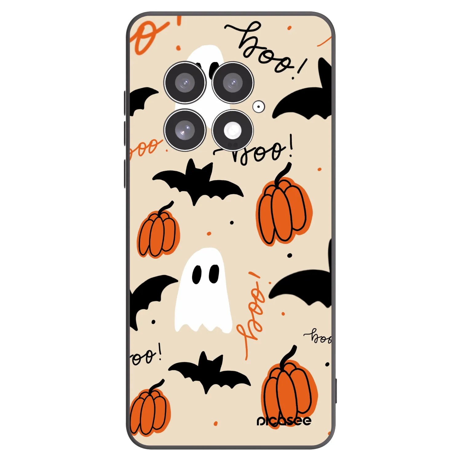 Picasee Μαύρη θήκη σιλικόνης για OnePlus 13 5G - Halloween 26