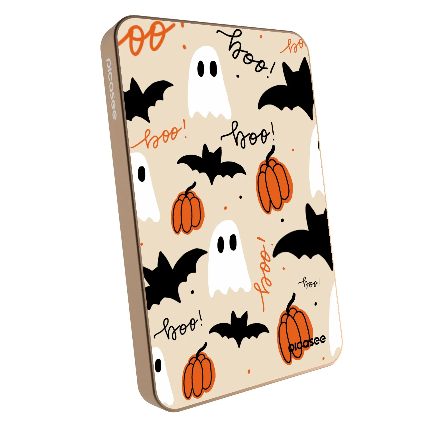 Picasee Powerbank με MagSafe 5 000 mAh Χρυσαφένιος - Halloween 26
