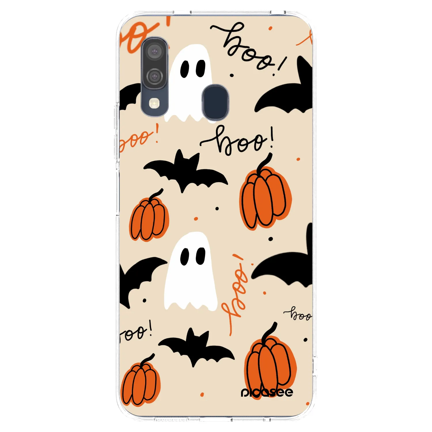 Picasee διαφανής θήκη σιλικόνης Samsung Galaxy A40 A405F - Halloween 26