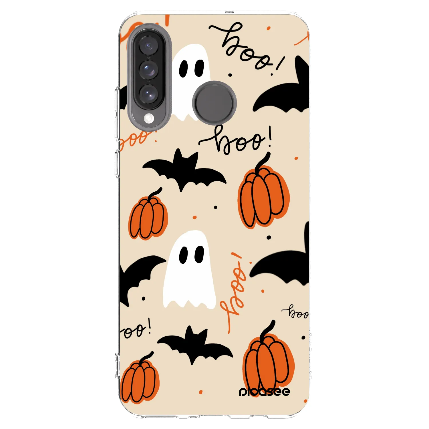 Picasee διαφανής θήκη σιλικόνης Huawei P30 Lite - Halloween 26